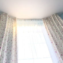 Cornice for a bay window: types, options for attachment points, materials, choice depending on the shape-4