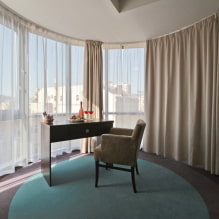 Cornice for a bay window: types, options for attachment points, materials, choice depending on the shape-5