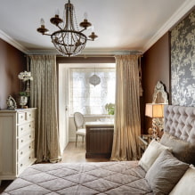 Zoning a room with curtains: pros and cons, types, modern ideas of dividing into two zones-1