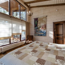 Curtain design: choice of color, style, types, decor, decoration, ideas for custom windows-5