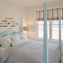 Roman blinds: photo, types, design, fabrics, color, mounting options, combination, decor-0