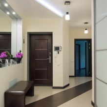 Soaring stretch ceiling: types of construction, shape, material, design, color, photo in the interior-1