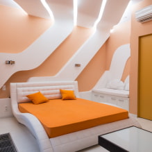 Plasterboard ceilings: photo, types, design, color, lighting, decor, curly, multi-level structures-0