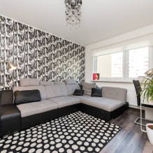 Matte stretch ceilings: types, color, lighting, design, photo in the interior-3