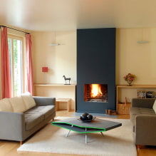 Satin stretch ceilings: pros and cons, types, colors, design, lighting, photos in the interior-4