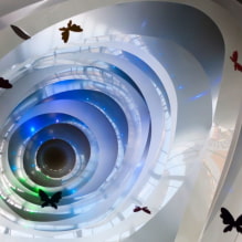 Stretch ceilings with photo printing: types, design ideas, drawings (nature, flowers, animals, etc.), lighting-4