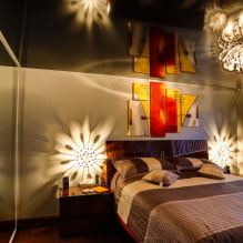 Black stretch ceiling: types, ideas for glossy and matte surfaces, combinations-0