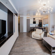 Stretch ceiling white: options for use in the interior-3