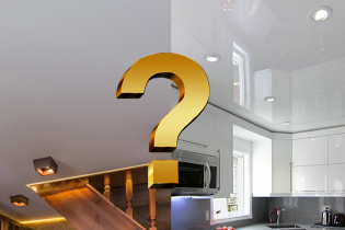 Which stretch ceiling is better - fabric or PVC film?