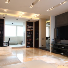 Ceiling design: drawings, shapes, decor, colors, photos in the interior-0