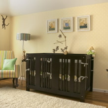Wall decoration in the children's room: types of materials, color, decor, photo in the interior-1