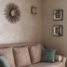 Venetian plaster: photos, types, pros and cons, places of application, design, colors-4