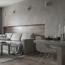 Decorative plaster: photos in the interior, types, design, color, drawings, applications-1