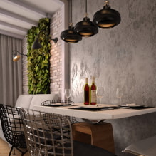 Decorative plaster: photos in the interior, types, design, color, drawings, applications-6