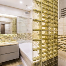 Wall decoration in the bathroom: types, design options, colors, decor examples-0