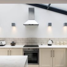 Kitchen wall decor: types of wall decorations, design in the dining area, corner decor, accent wall-2