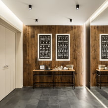 Mirror in the hallway and corridor: views, design, choice of location, lighting, frame color-1