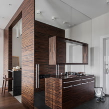 Mirror in the hallway and corridor: views, design, choice of location, lighting, frame color-2