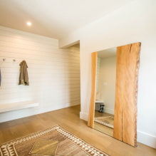 Mirror in the hallway and corridor: views, design, choice of location, lighting, frame color-6