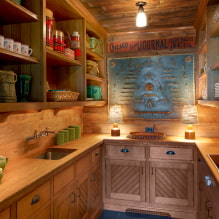 Panels for the kitchen: types, choice of location, design, drawings, photos in various styles-2