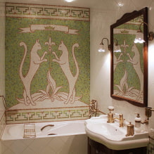 Decorative panels on the wall: types, forms, themes, design and style-0