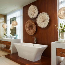 Decorative panels on the wall: types, forms, themes, design and style-4