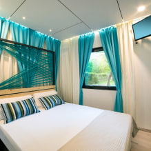 TV in the bedroom: location options, design, photos in different interior styles-2