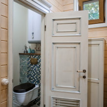 Provence style doors: types, materials, colors, design and decor-0