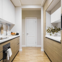 Doors in the Scandinavian style: types, color, design and decor, choice of accessories-3