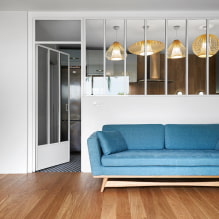 Doors in the Scandinavian style: types, color, design and decor, choice of accessories-4