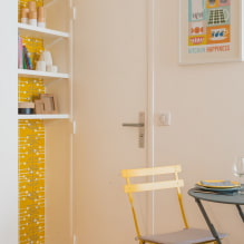 Doors in the Scandinavian style: types, color, design and decor, choice of accessories-9