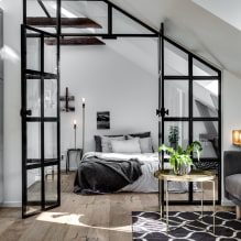 Doors in the Scandinavian style: types, color, design and decor, choice of accessories-10