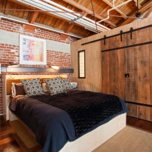 Loft-style doors: materials, color, design, decor, types (barn, sliding, etc.) - 7