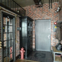 Loft-style doors: materials, color, design, decor, types (barn, sliding, etc.) - 8