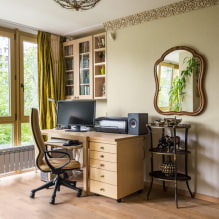 Mirror in the interior: types, location options, shapes, design, drawings, frame decor-4