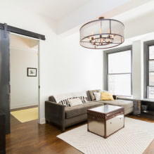 Gray doors in the interior: types, materials, shades, design, combination with the floor, walls-1