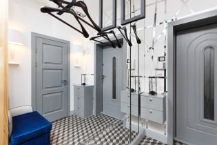 Gray doors in the interior: types, materials, shades, design, combination with the floor, walls