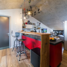 Doors under the laminate: the rules for combining colors, photo in the interior of the apartment-5