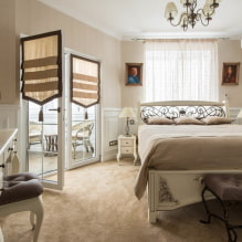 Light doors in the interior: types, colors, combination with floor, walls, furniture-2