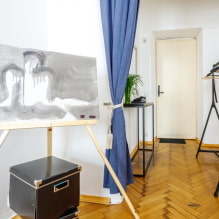 Light doors in the interior: types, colors, combination with floor, walls, furniture-4