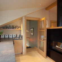 Light doors in the interior: types, colors, combination with floor, walls, furniture-6