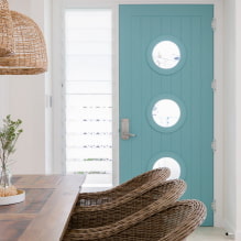 Light doors in the interior: types, colors, combination with floor, walls, furniture-8