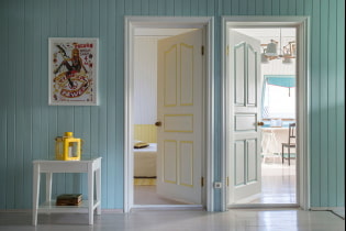 Light doors in the interior: types, colors, combination with floor, walls, furniture