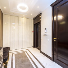 Doors to the hallway and corridor: types, design, color, combinations, photos in the interior-7