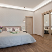 Tips for choosing door color: combination with walls, floors, skirting boards, furniture-8