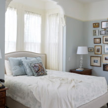 Bed in a niche: design, views (podium, folding, children's), photo in the interior-5