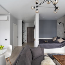 Bed in a niche: design, views (podium, folding, children's), photo in the interior-7