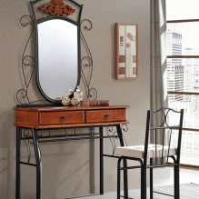 Forged tables: photos, types, shapes, design, varieties of tabletops-5