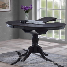 Transforming table: photos, types, materials, colors, shape options, design-6