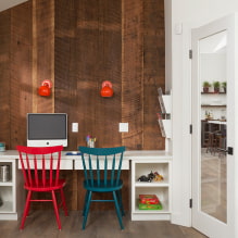 Computer desk: photos, types, materials, shapes, color, design, choice of placement-2